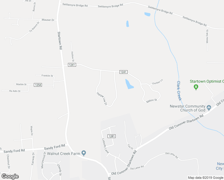 map of restaurants, bars, coffee shops, grocery stores, and more near 1251 Harper Lee Drive in Newton