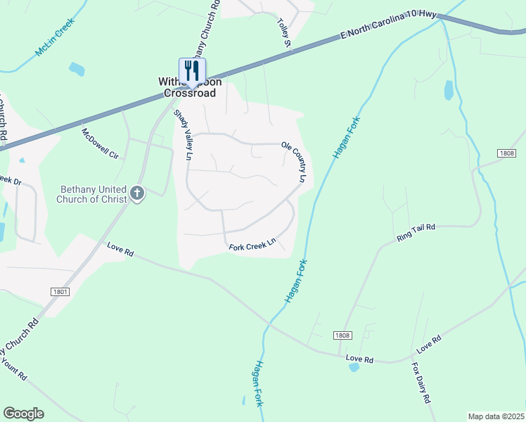 map of restaurants, bars, coffee shops, grocery stores, and more near 3513 Ole Country Lane in Claremont