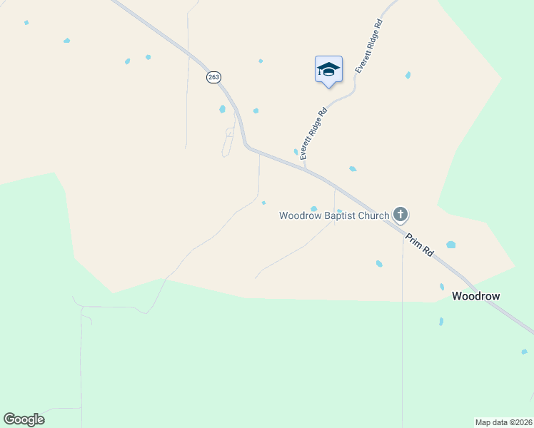 map of restaurants, bars, coffee shops, grocery stores, and more near 374 Loyd Road in Prim