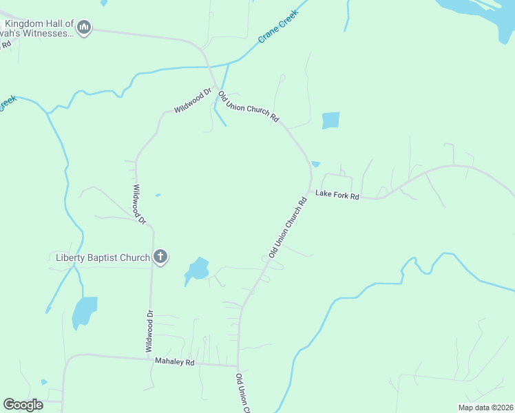 map of restaurants, bars, coffee shops, grocery stores, and more near 2865 Old Union Church Road in Salisbury