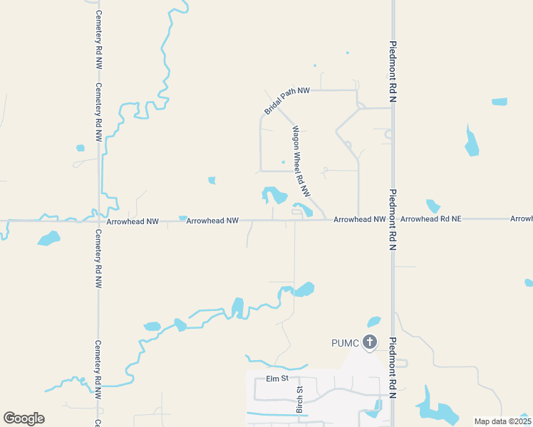 map of restaurants, bars, coffee shops, grocery stores, and more near 617 Arrowhead Northwest in Piedmont