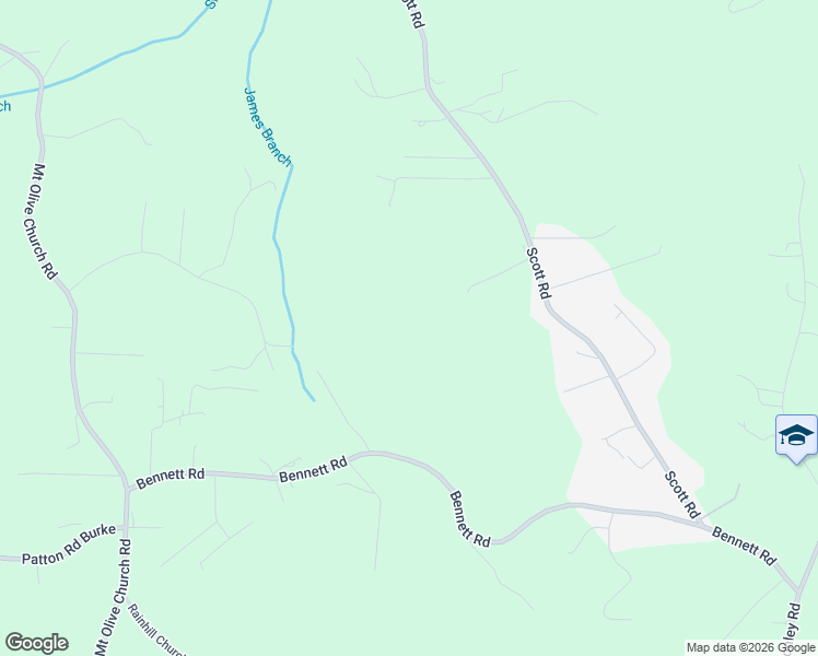 map of restaurants, bars, coffee shops, grocery stores, and more near 4230 Bennett Road in Morganton