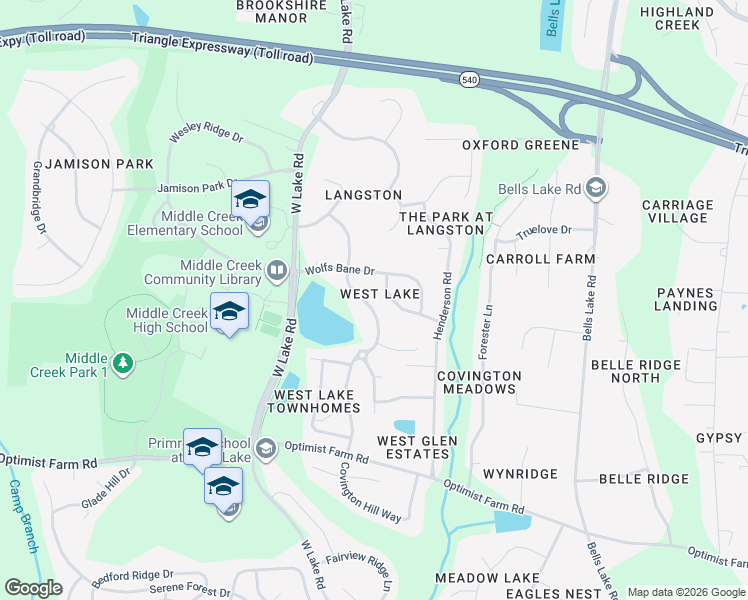 map of restaurants, bars, coffee shops, grocery stores, and more near 4811 Homeplace Drive in Apex