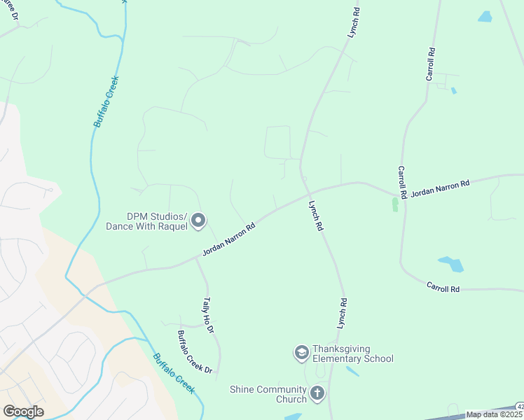 map of restaurants, bars, coffee shops, grocery stores, and more near 1514 Jordan Narron Rd in Selma