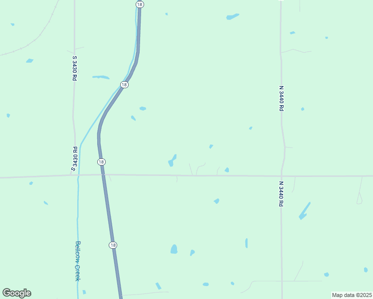 map of restaurants, bars, coffee shops, grocery stores, and more near 343570 East 930 Road in Chandler
