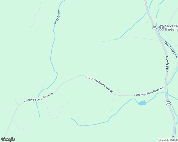 map of restaurants, bars, coffee shops, grocery stores, and more near 3293 Fosterville Short Creek Road in Christiana