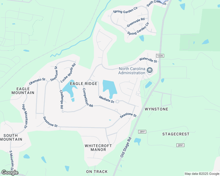 map of restaurants, bars, coffee shops, grocery stores, and more near 173 Mediate Drive in Raleigh
