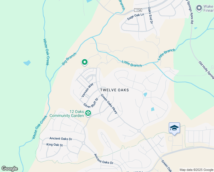 map of restaurants, bars, coffee shops, grocery stores, and more near 133 Synandra Lane in Holly Springs