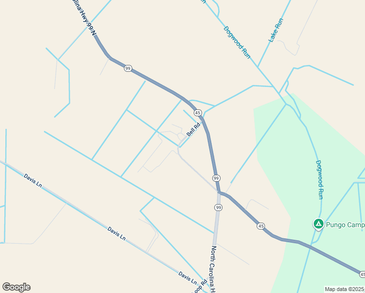 map of restaurants, bars, coffee shops, grocery stores, and more near 7188 North Carolina 99 in Pantego