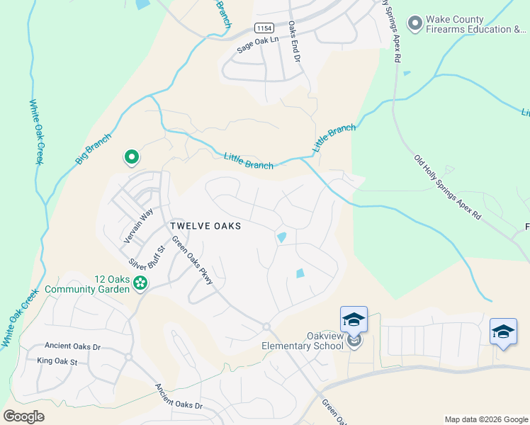 map of restaurants, bars, coffee shops, grocery stores, and more near 317 Ivy Arbor Way in Holly Springs
