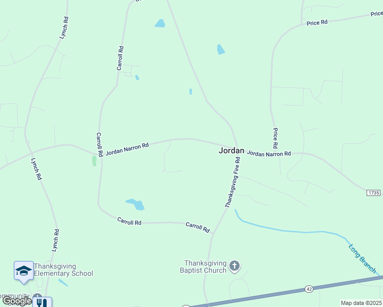 map of restaurants, bars, coffee shops, grocery stores, and more near 987 Jordan Narron Rd in Selma