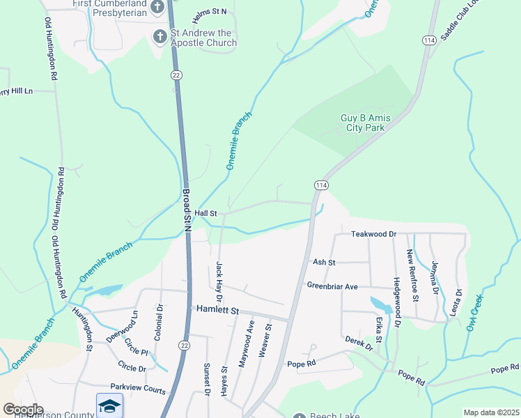 map of restaurants, bars, coffee shops, grocery stores, and more near 75 Hall Street in Lexington