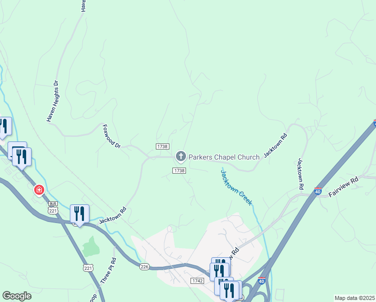 map of restaurants, bars, coffee shops, grocery stores, and more near 12 Owl Hollow Road in Marion