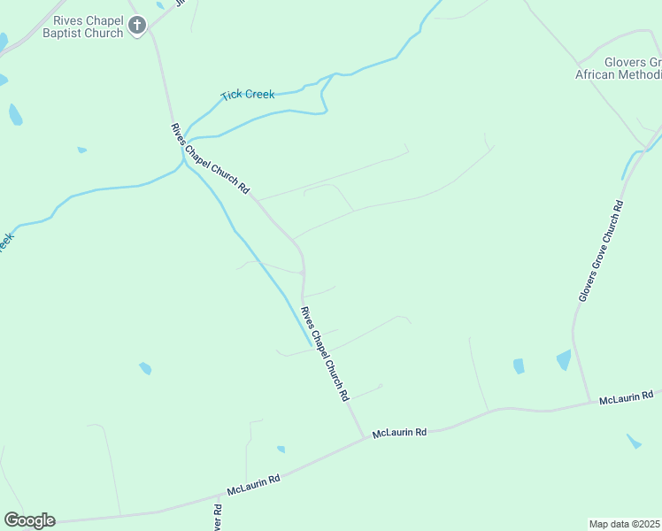 map of restaurants, bars, coffee shops, grocery stores, and more near 5167 Rives Chapel Church Road in Siler City