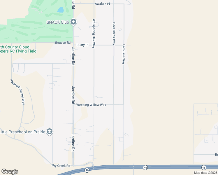 map of restaurants, bars, coffee shops, grocery stores, and more near 4635 Deer Creek Way in Paso Robles
