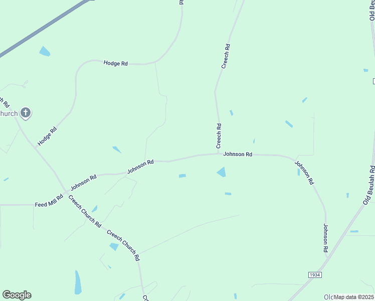 map of restaurants, bars, coffee shops, grocery stores, and more near 850 Johnson Road in Kenly