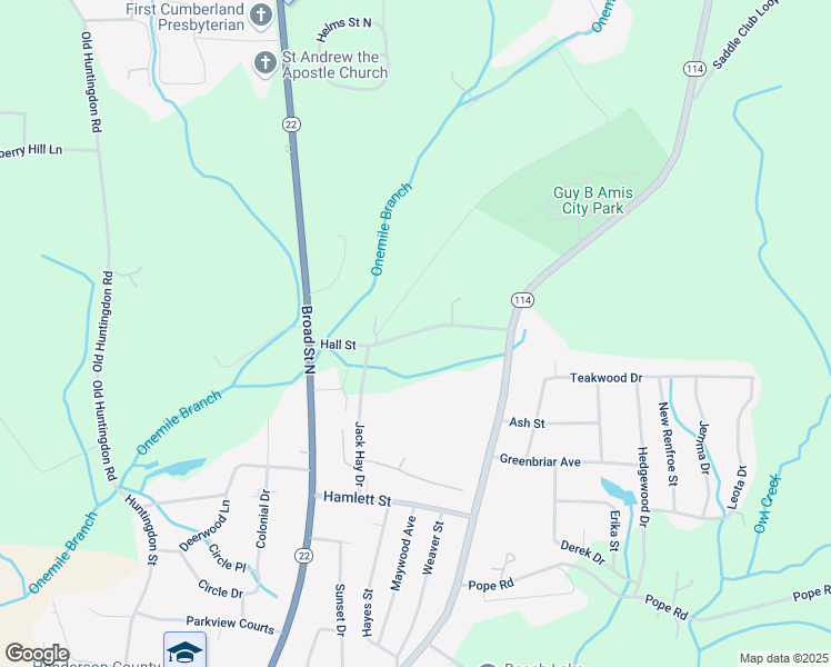 map of restaurants, bars, coffee shops, grocery stores, and more near 75 Hall Street in Lexington