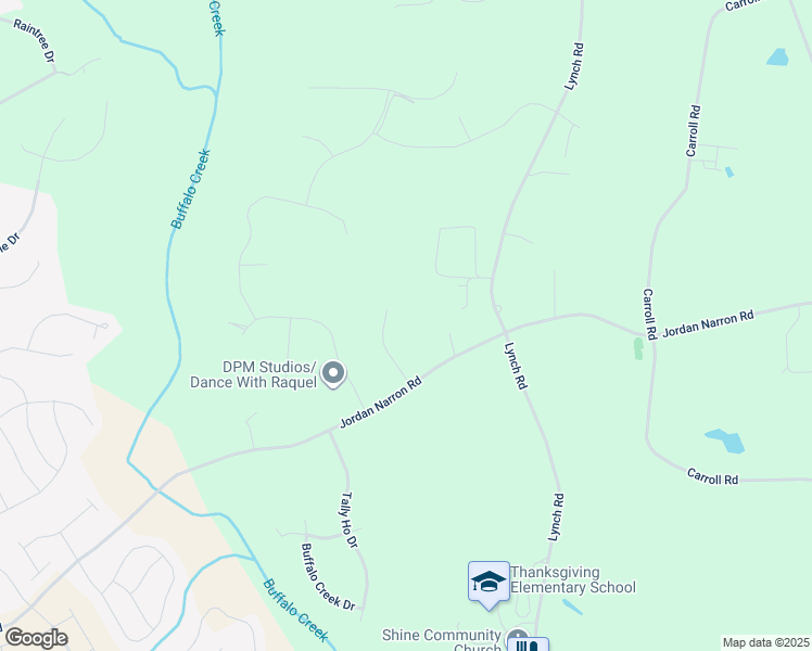 map of restaurants, bars, coffee shops, grocery stores, and more near 118 Boyette Drive in Selma