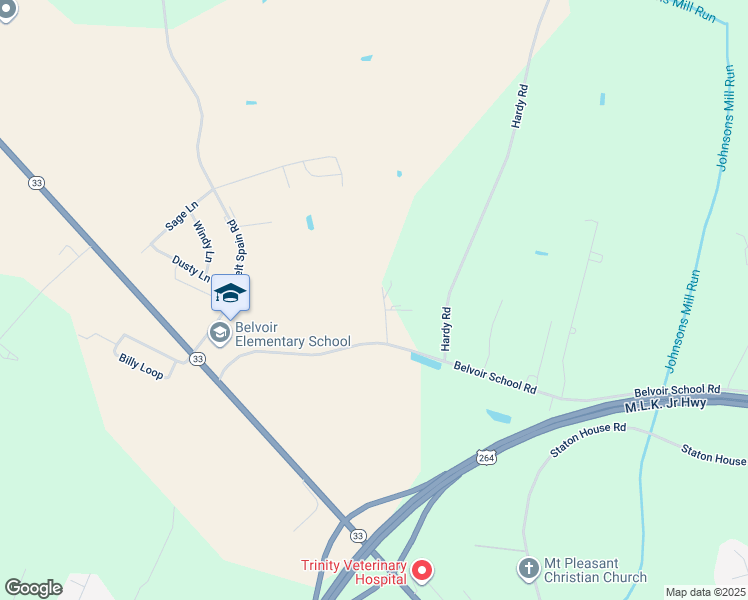 map of restaurants, bars, coffee shops, grocery stores, and more near 743 Jaybird Street in Greenville