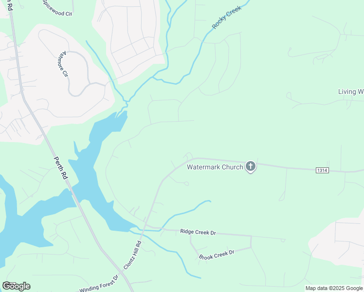 map of restaurants, bars, coffee shops, grocery stores, and more near 396 Clontz Hill Road in Troutman