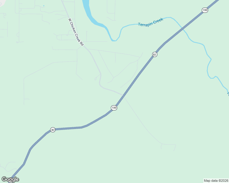 map of restaurants, bars, coffee shops, grocery stores, and more near 20412 West Chicken Creek Road in Cookson