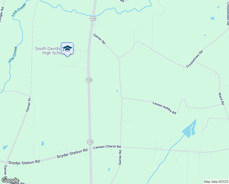 map of restaurants, bars, coffee shops, grocery stores, and more near 1835 Garner Road in Denton
