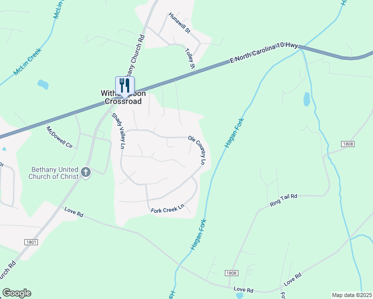 map of restaurants, bars, coffee shops, grocery stores, and more near 1261 Ole Country Court in Claremont