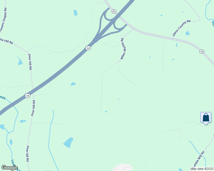 map of restaurants, bars, coffee shops, grocery stores, and more near 1521 Miles Moffitt Road in Asheboro