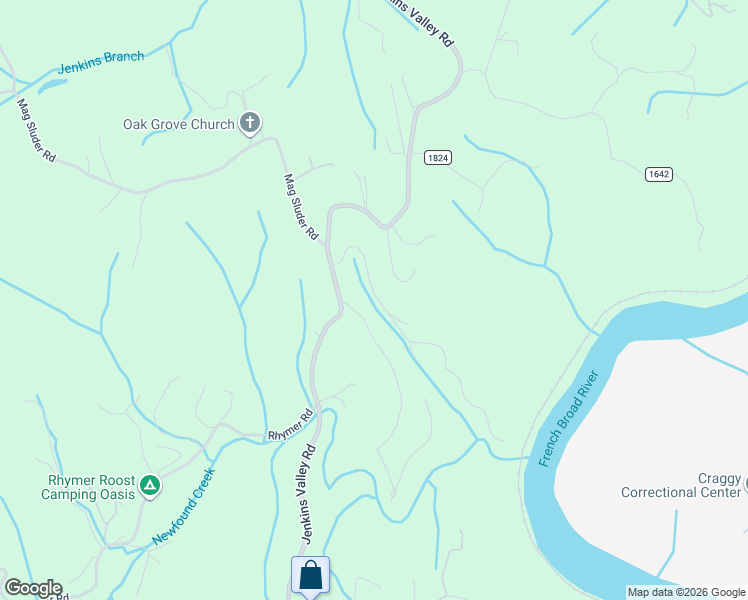 map of restaurants, bars, coffee shops, grocery stores, and more near 33 Star Flower Rd in Alexander