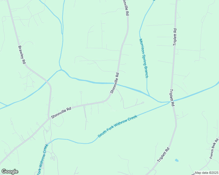 map of restaurants, bars, coffee shops, grocery stores, and more near 1155 Shinnville Road in Cleveland
