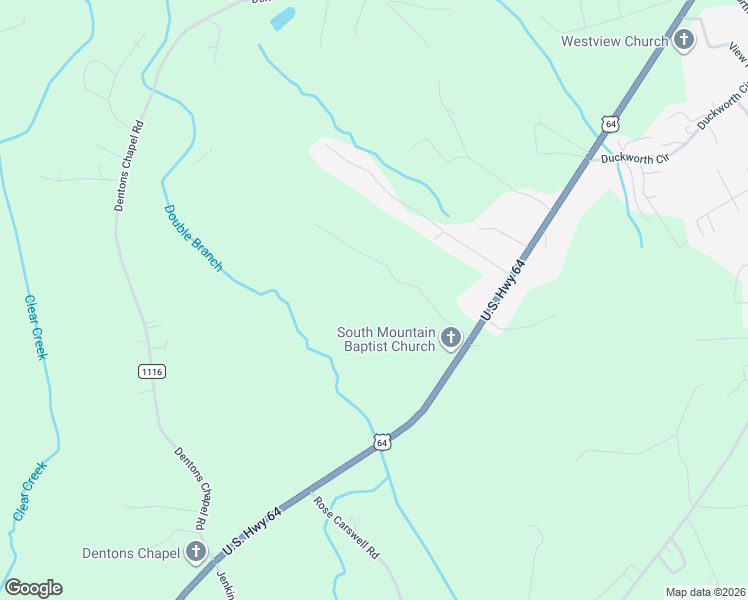 map of restaurants, bars, coffee shops, grocery stores, and more near 2493 Melvin Propst Drive in Morganton