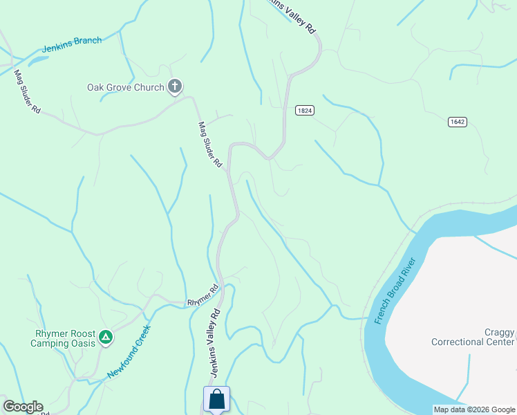 map of restaurants, bars, coffee shops, grocery stores, and more near 33 Star Flower Road in Alexander