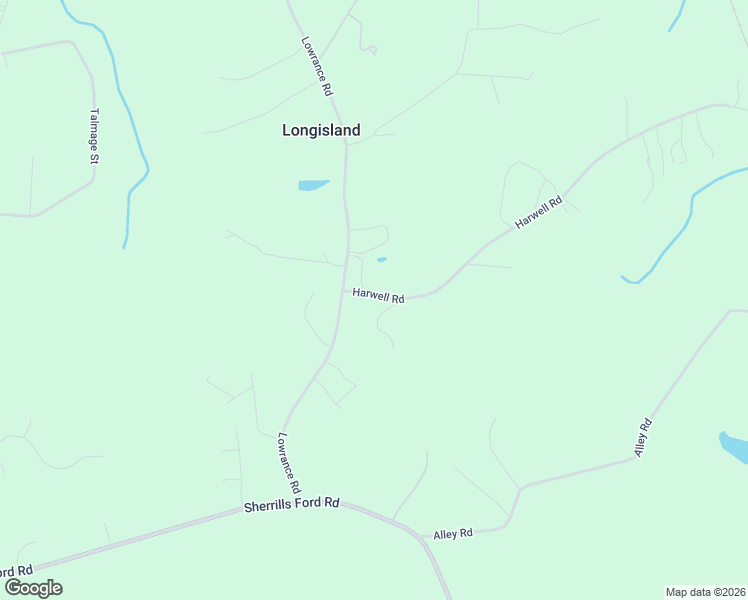 map of restaurants, bars, coffee shops, grocery stores, and more near 5731 Harwell Road in Catawba