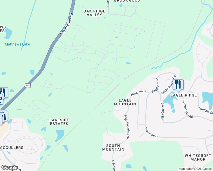 map of restaurants, bars, coffee shops, grocery stores, and more near 216 Okamato Street in Raleigh