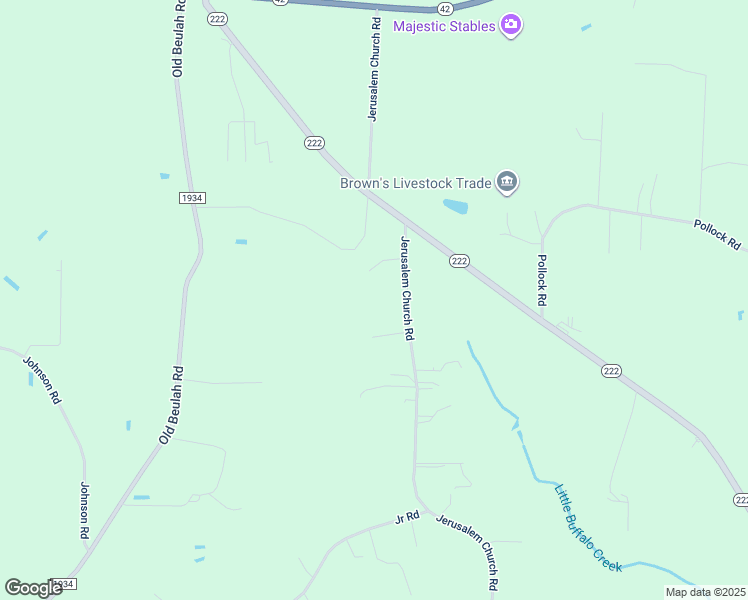 map of restaurants, bars, coffee shops, grocery stores, and more near 115 Cockrell Avenue in Kenly