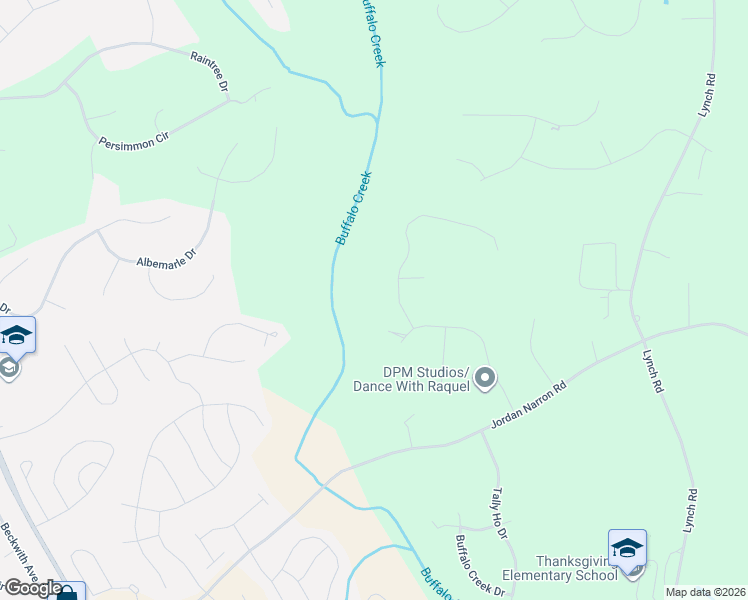 map of restaurants, bars, coffee shops, grocery stores, and more near 109 Deer Ridge Dr in Selma