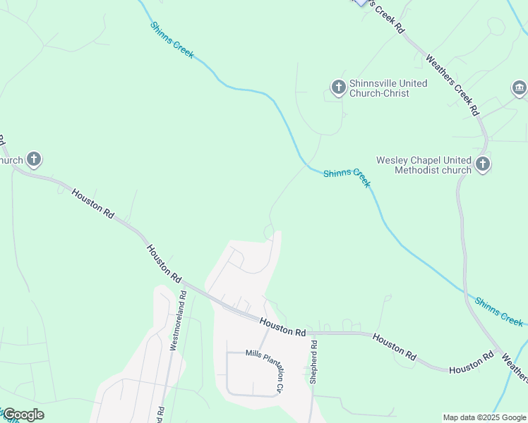map of restaurants, bars, coffee shops, grocery stores, and more near 645 Houston Rd in Troutman
