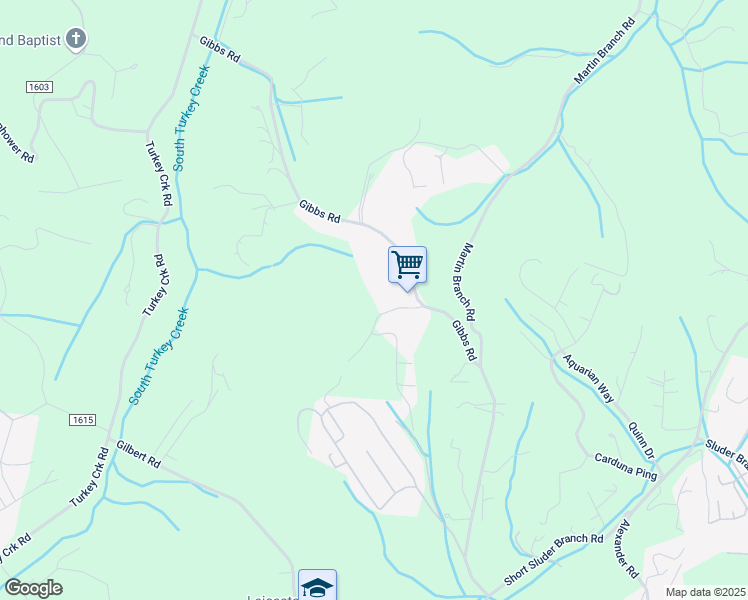 map of restaurants, bars, coffee shops, grocery stores, and more near 31 King Drive in Leicester
