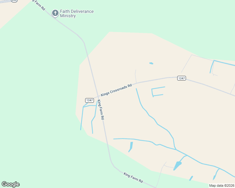 map of restaurants, bars, coffee shops, grocery stores, and more near 5507 Kings Crossroads Road in Fountain