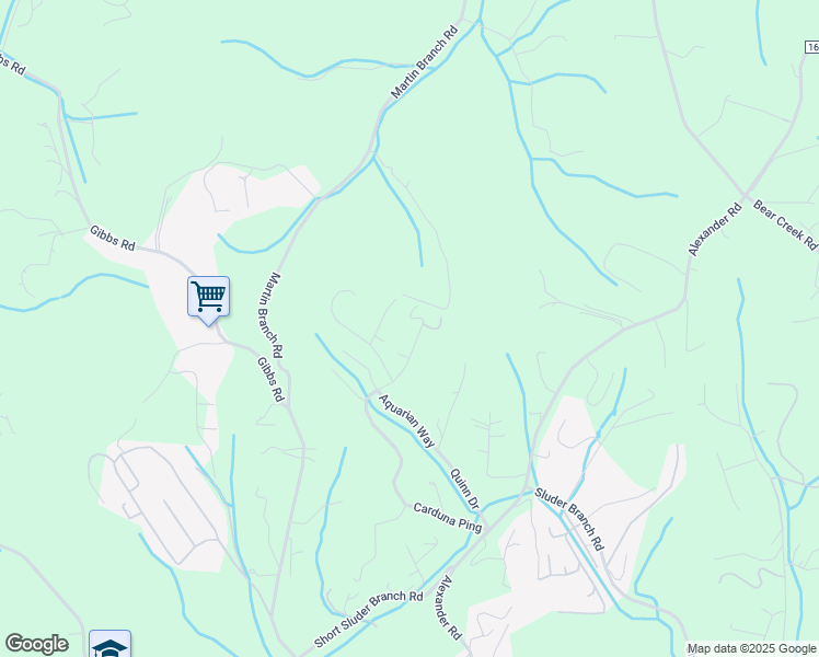 map of restaurants, bars, coffee shops, grocery stores, and more near 128 Quiet Woods Drive in Leicester