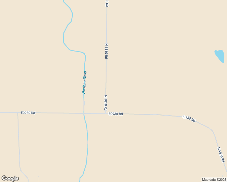 map of restaurants, bars, coffee shops, grocery stores, and more near N1810 Road in Crawford