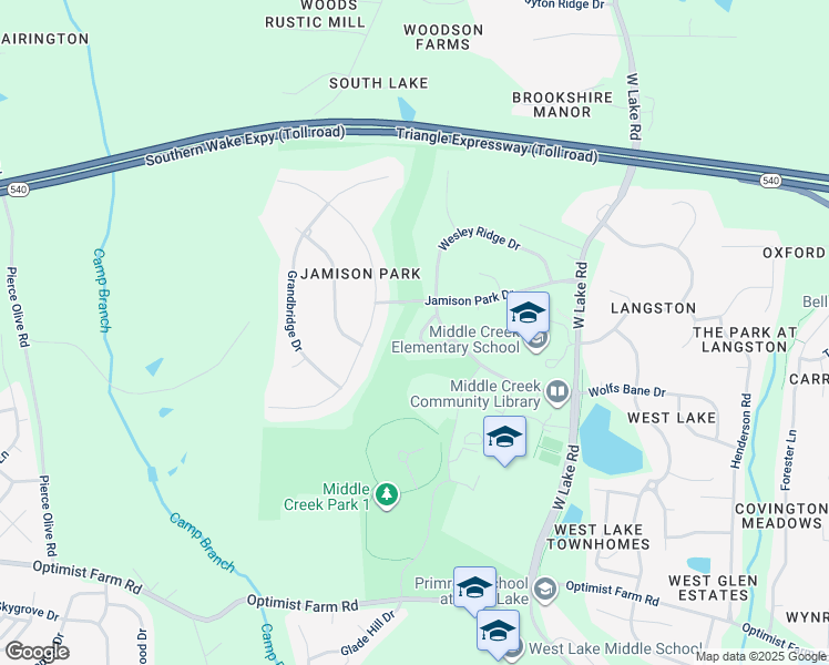map of restaurants, bars, coffee shops, grocery stores, and more near 139 Jamison Woods Lane in Apex