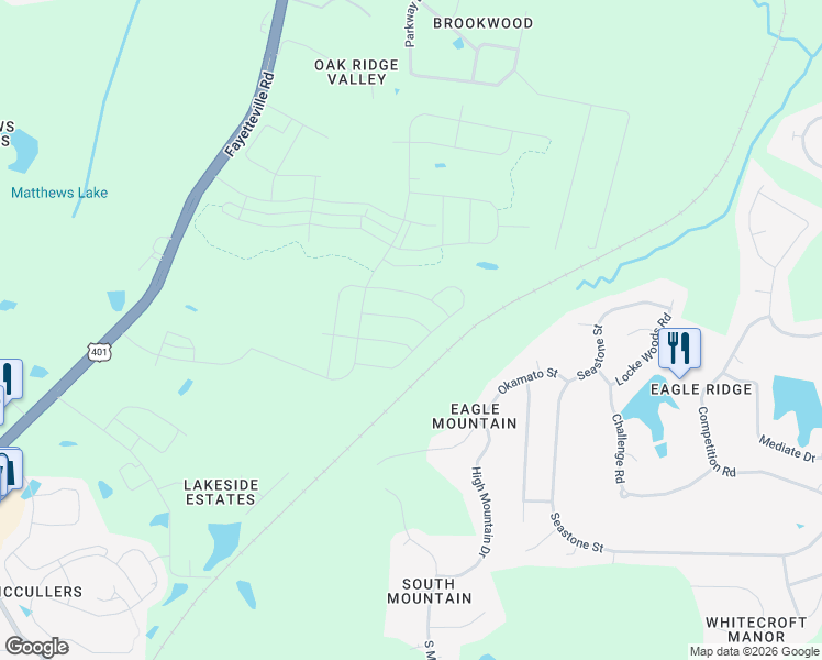 map of restaurants, bars, coffee shops, grocery stores, and more near 216 Okamato Street in Raleigh