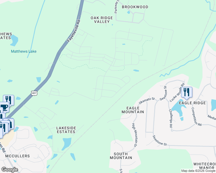 map of restaurants, bars, coffee shops, grocery stores, and more near 212 Okamato Street in Raleigh