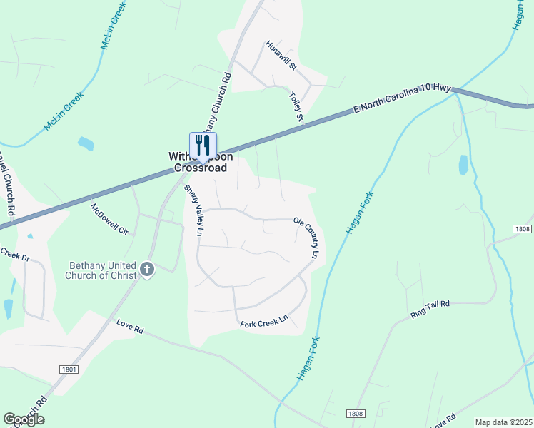 map of restaurants, bars, coffee shops, grocery stores, and more near 3290 Ole Country Lane in Claremont
