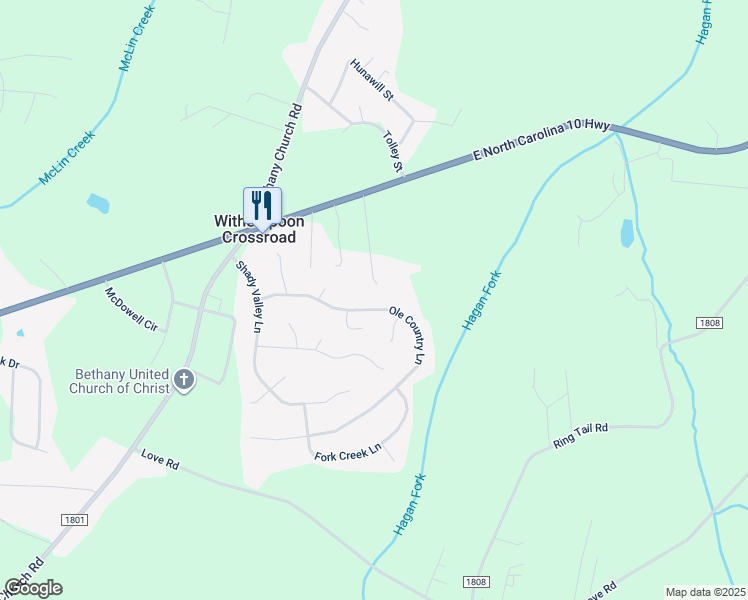 map of restaurants, bars, coffee shops, grocery stores, and more near 3316 Ole Country Lane in Claremont