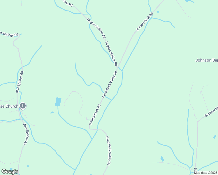 map of restaurants, bars, coffee shops, grocery stores, and more near South Paint Rock Road in Philadelphia