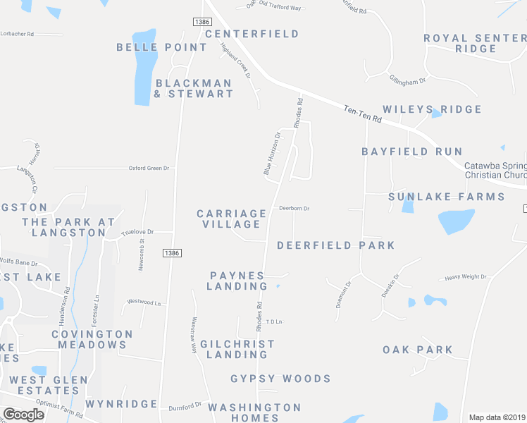 map of restaurants, bars, coffee shops, grocery stores, and more near 8108 Rhodes Road in Apex