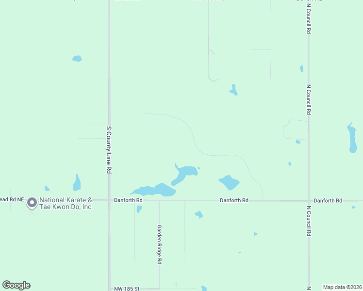 map of restaurants, bars, coffee shops, grocery stores, and more near 19615 Sportsman Road in Edmond