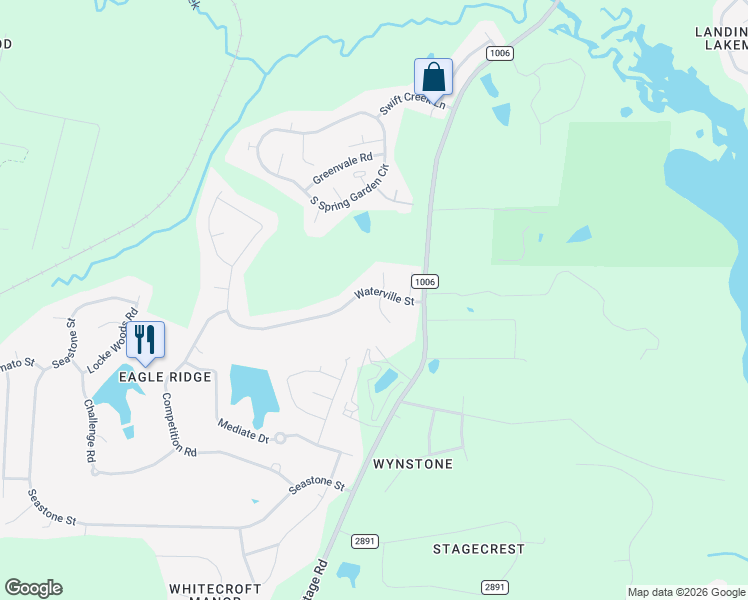 map of restaurants, bars, coffee shops, grocery stores, and more near 101 Holyoke Court in Raleigh